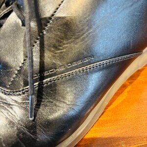 Porsche Design Shoes Black Leather US 10 Made In Italy
